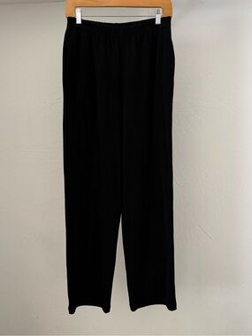 Bundle 3 for 50% off 1990s Paco Soler Black Textured Pull-On Pants